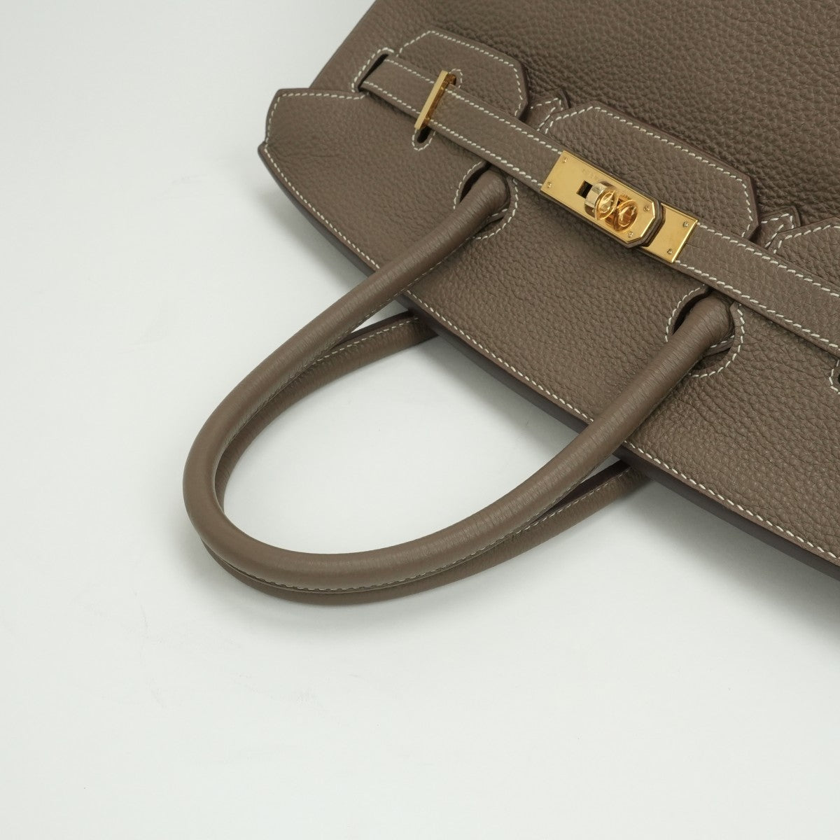 エルメス HERMES バーキン35 バーキン 35 バッグ トートバッグ トゴ エトゥープ Etoupe グレー Gray ゴールド金具 ハンドバッグ