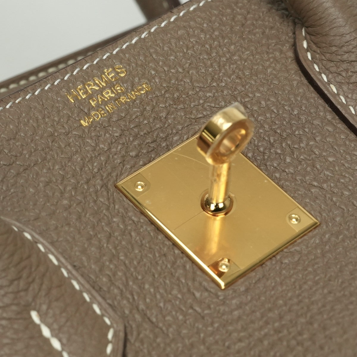 エルメス HERMES バーキン35 バーキン 35 バッグ トートバッグ トゴ エトゥープ Etoupe グレー Gray ゴールド金具 ハンドバッグ