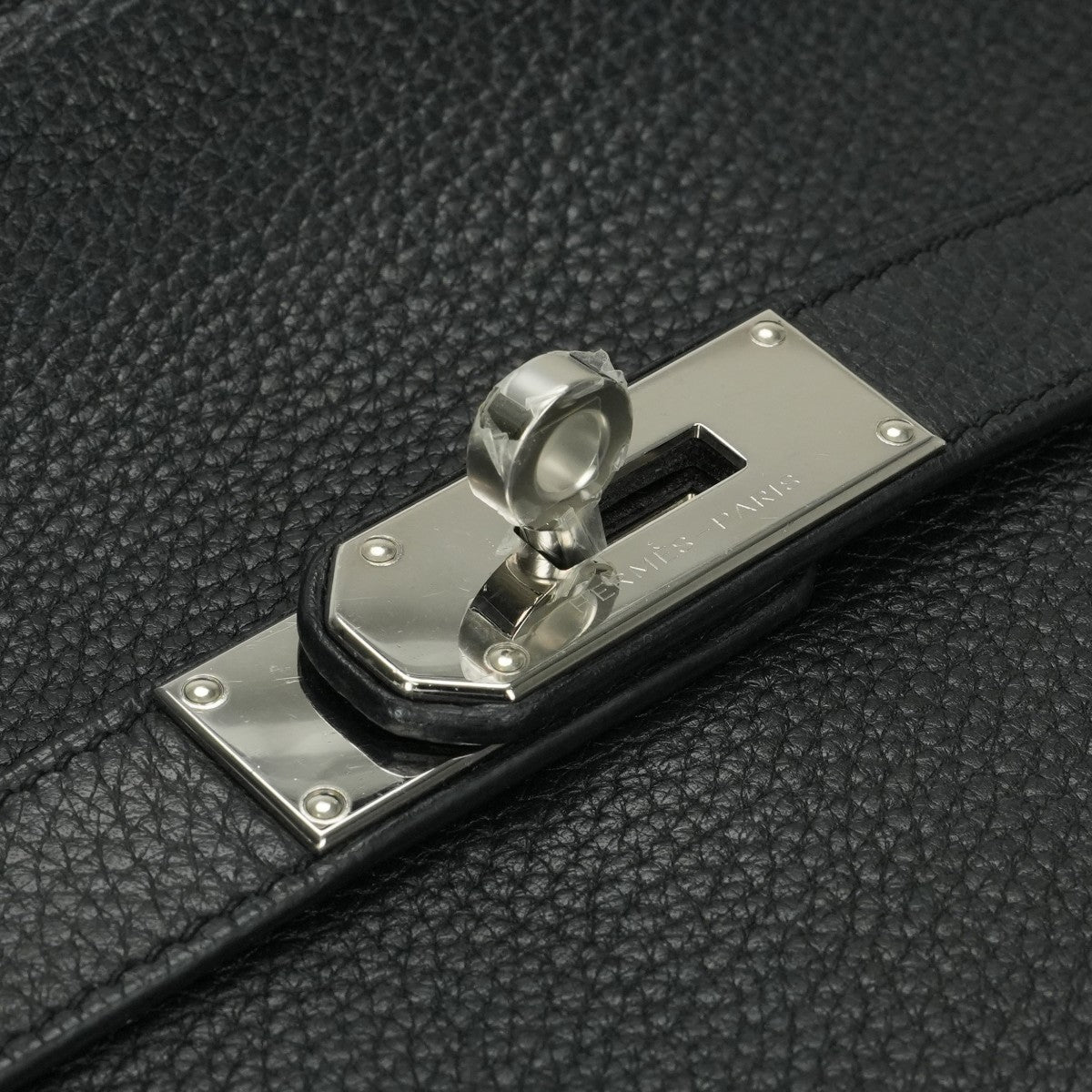 HERMES 爱马仕 Jypsiere 34 Jypsiere 34 包袋 单肩包 Taurillon Clemence Noir 黑色 银扣