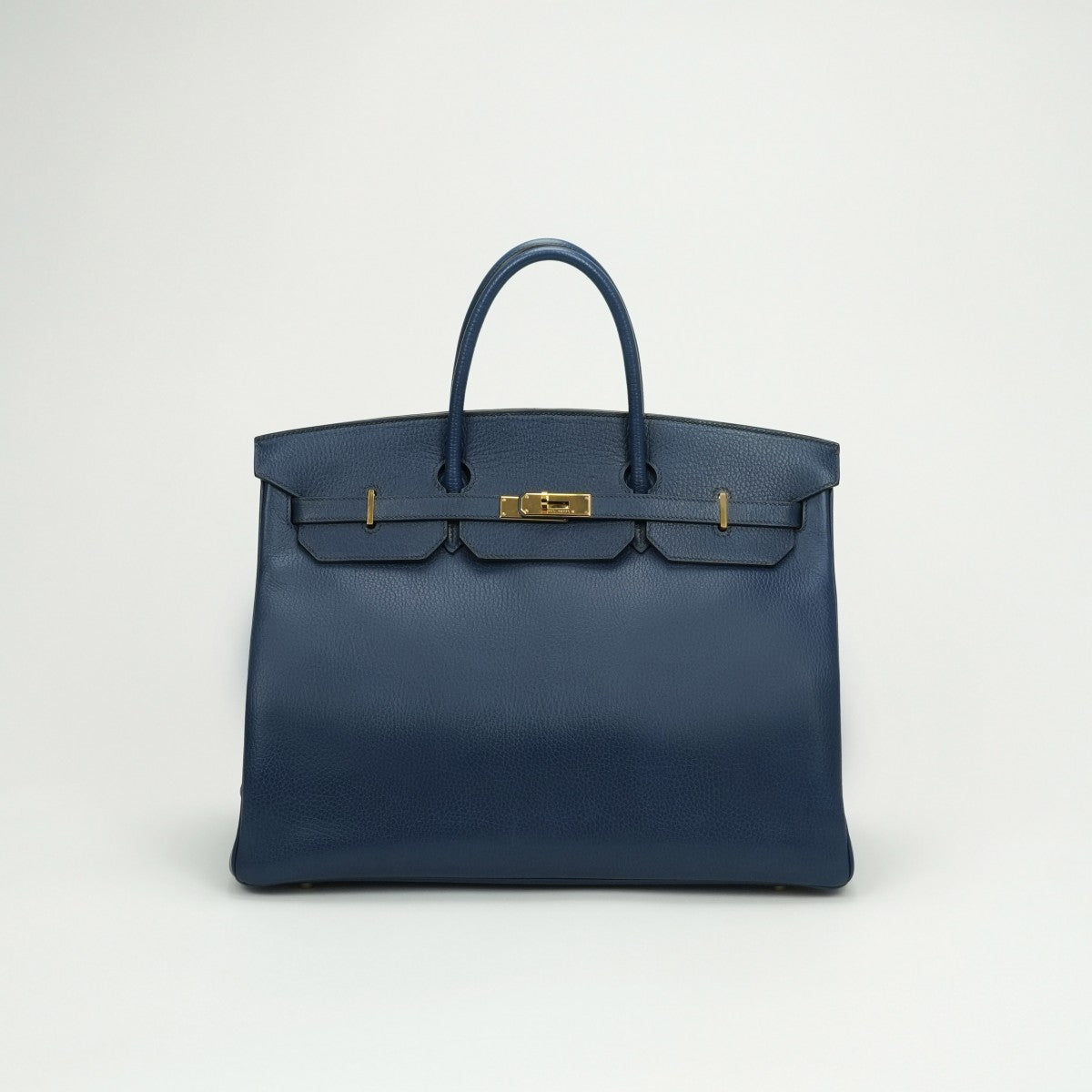 エルメス HERMES バーキン40 バーキン 40 バッグ トートバッグ アルデンヌ ブルーフランス Bleu France ブルー Blue 青 ゴールド金具 ハンドバッグ