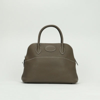 エルメス HERMES ボリード31 ボリード 31 バッグ トートバッグ ショルダーバッグ トリヨンクレマンス エトゥープ Etoupe グレージュ greige シルバー金具 ハンドバッグ 2WAYバッグ