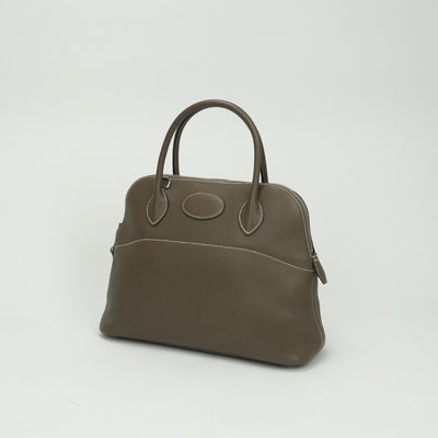 エルメス HERMES ボリード31 ボリード 31 バッグ トートバッグ ショルダーバッグ トリヨンクレマンス エトゥープ Etoupe グレージュ greige シルバー金具 ハンドバッグ 2WAYバッグ
