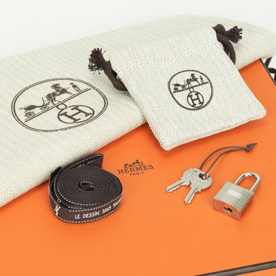 HERMES HERMES Picotin lock PM Picotin lock PM Picotin PM Picotin lock 18 Tote bag Toryon Clemence Grimeyer Grey Silver hardware