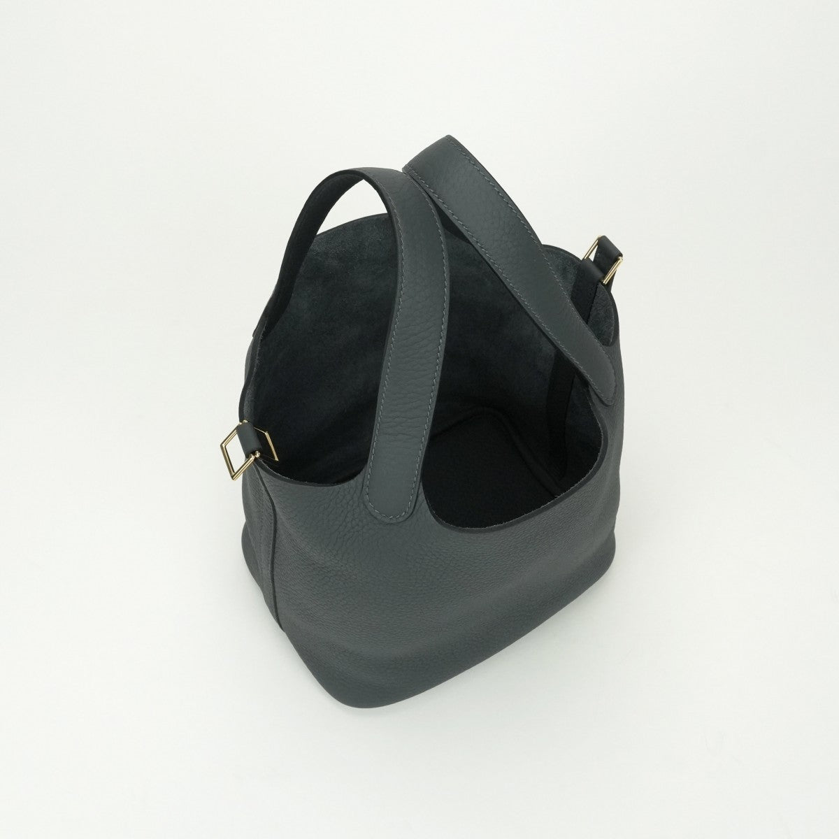 HERMES HERMES Picotin lock PM Picotin lock PM Picotin lock 18 Tote bag Toryon Clemence Grimisti Grimisti Grey Gold hardware