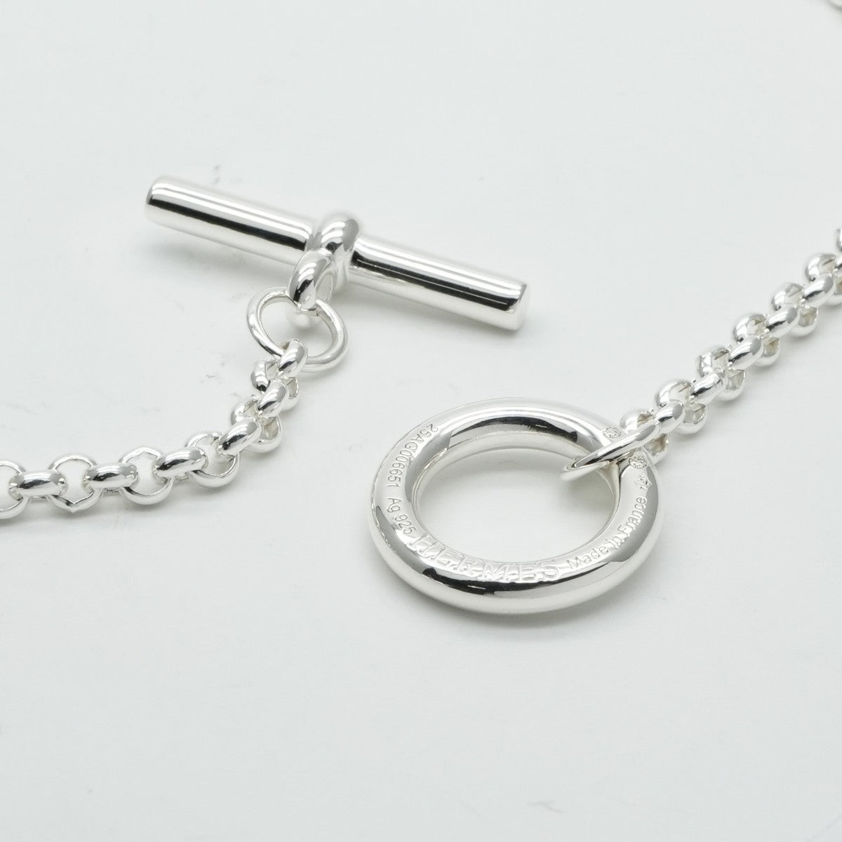 HERMES HERMES Chaine d'Ancre Chaine d'Ancre Necklace Pendant Choker Ag925 Silver Chene Anchenet Necklace New