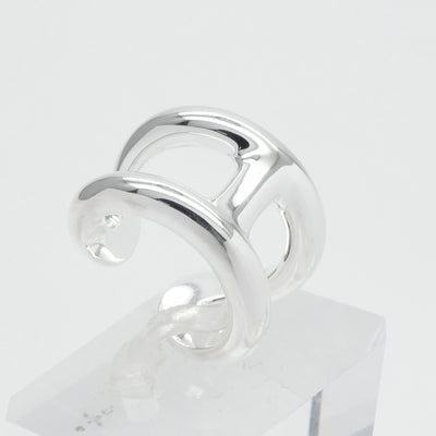 HERMES HERMES Osmos Ring Ag925 Silver Chene