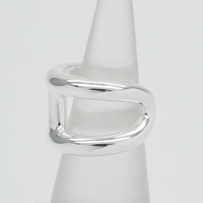 HERMES HERMES Osmos Ring Ag925 Silver Chene