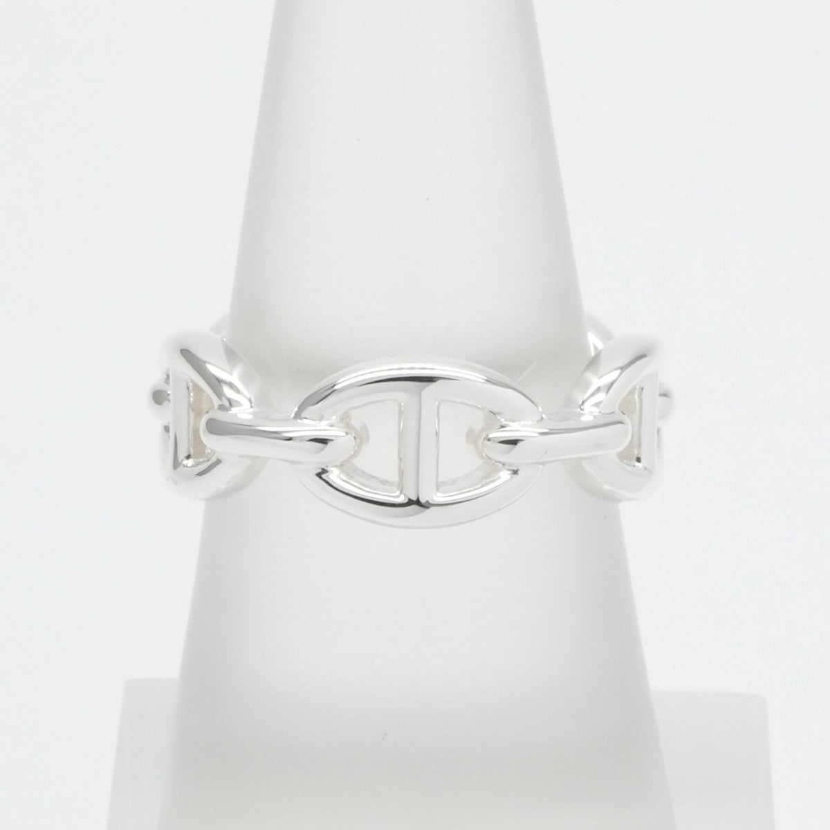 HERMES HERMES Anchene Anchene Chaine d'Ancre Ring SV925 Silver Silver New Ring Accessories