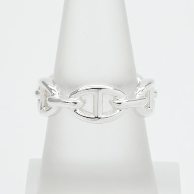 HERMES HERMES Anchene Anchene Chaine d'Ancre Ring SV925 Silver Silver New Ring Accessories