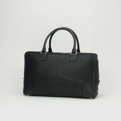 LOEWE LOEWE Amazona 44 Amazona 44 bag tote bag suede leather black silver hardware handbag