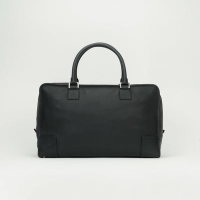 LOEWE LOEWE Amazona 44 Amazona 44 bag tote bag suede leather black silver hardware handbag