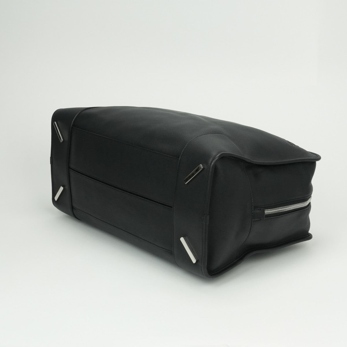 LOEWE LOEWE Amazona 44 Amazona 44 bag tote bag suede leather black silver hardware handbag