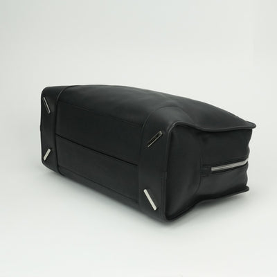 LOEWE LOEWE Amazona 44 Amazona 44 bag tote bag suede leather black silver hardware handbag