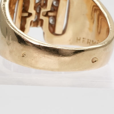 HERMES 헤르메스 링 750 골드
