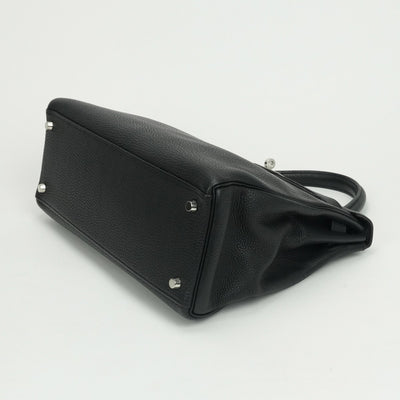 エルメス HERMES ケリー32 ケリー 32 バッグ トートバッグ ショルダーバッグ トゴ ノワール noir ブラック black 黒 シルバー金具 ハンドバッグ 2way