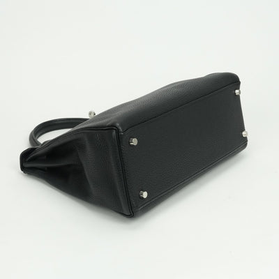 エルメス HERMES ケリー32 ケリー 32 バッグ トートバッグ ショルダーバッグ トゴ ノワール noir ブラック black 黒 シルバー金具 ハンドバッグ 2way