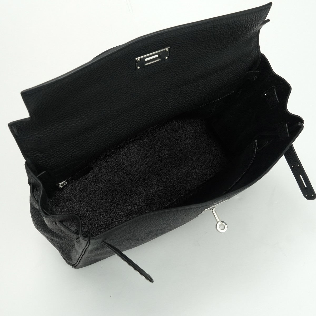エルメス HERMES ケリー32 ケリー 32 バッグ トートバッグ ショルダーバッグ トゴ ノワール noir ブラック black 黒 シルバー金具 ハンドバッグ 2way