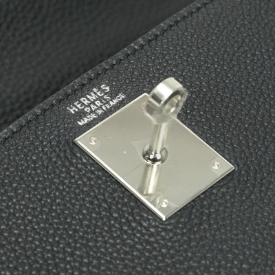 エルメス HERMES ケリー32 ケリー 32 バッグ トートバッグ ショルダーバッグ トゴ ノワール noir ブラック black 黒 シルバー金具 ハンドバッグ 2way