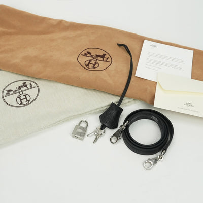 エルメス HERMES ケリー32 ケリー 32 バッグ トートバッグ ショルダーバッグ トゴ ノワール noir ブラック black 黒 シルバー金具 ハンドバッグ 2way