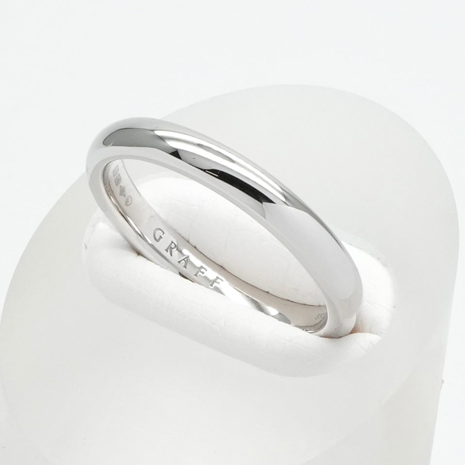 グラフ GRAFF ラウンド ダイヤモンド ウェディング バンド ラウンド