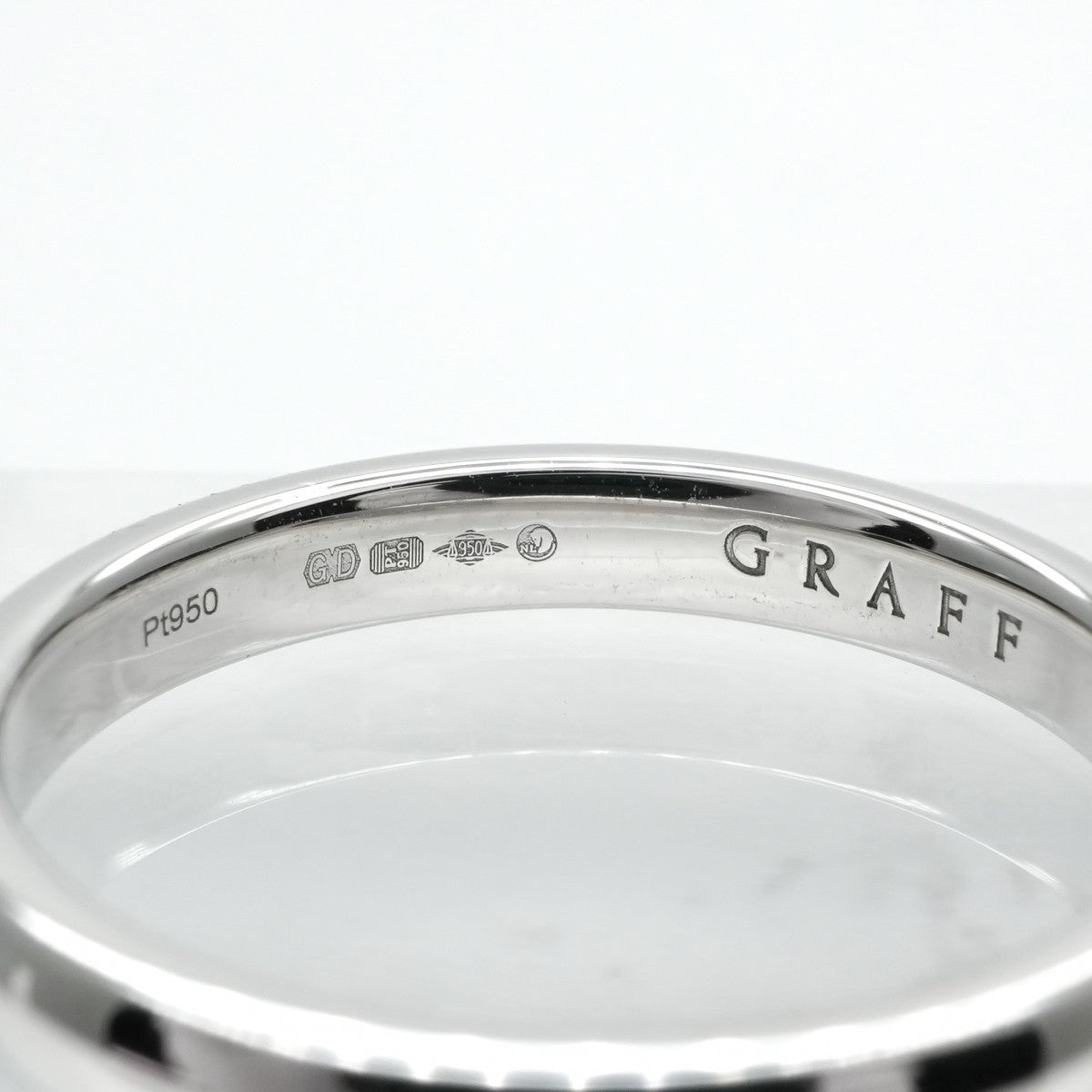 グラフ GRAFF ラウンド ダイヤモンド ウェディング バンド ラウンド ダイヤモンド ウェディング バンド クラシック　グラフ リング 指輪 750WG/Pt950 シルバー 結婚指輪 ダイヤモンド エタニティリング ペアリング K18 ホワイトゴールド