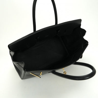 エルメス HERMES バーキン35 バーキン 35 バッグ トートバッグ アルデンヌ ノワール　noir ブラック　black 黒 ゴールド金具