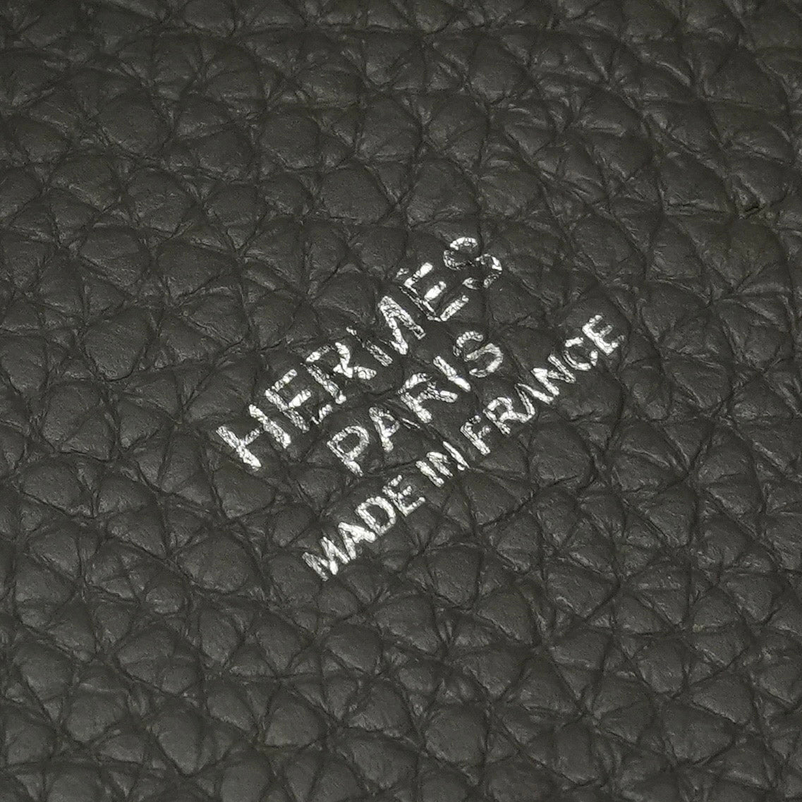 エルメス HERMES ピコタンロックPM ピコタンロック PM バッグ トートバッグ トリヨンクレマンス エタン Etain グレー gray シルバー金具
