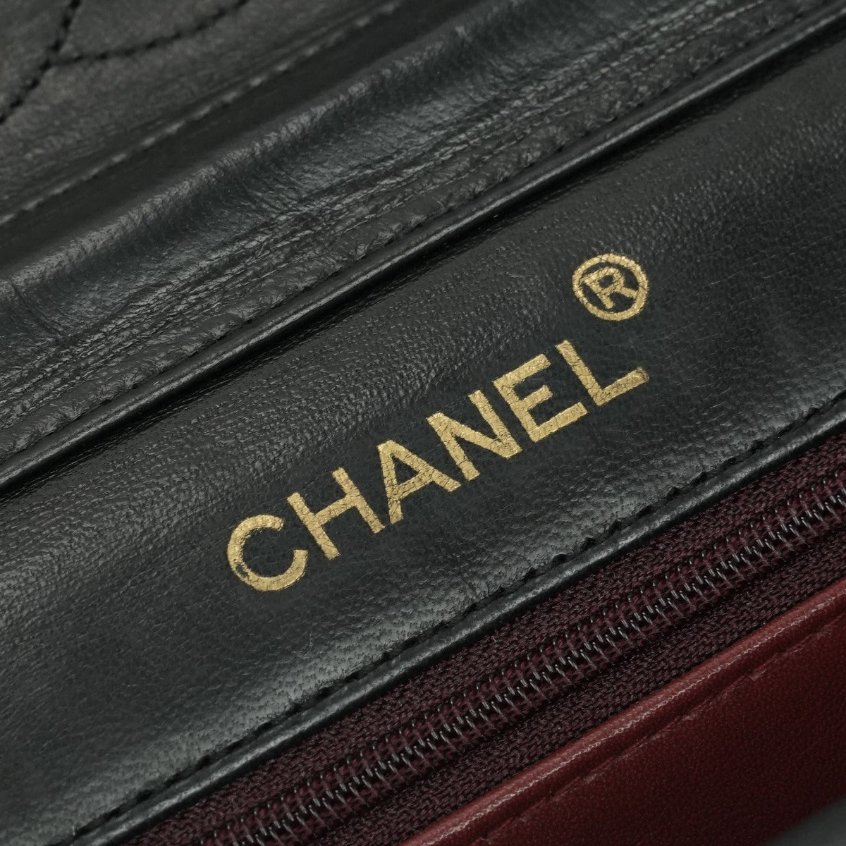 CHANEL 샤넬 Matelass? 가방 숄더백 램스 피부 검은 색 금 금속 피팅 CHANEL Matelass? Double flap 코코 마크
