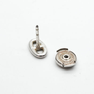 HERMES HERMES Chaine d'Ancre Chaine d'Ancre Earrings 925 Silver