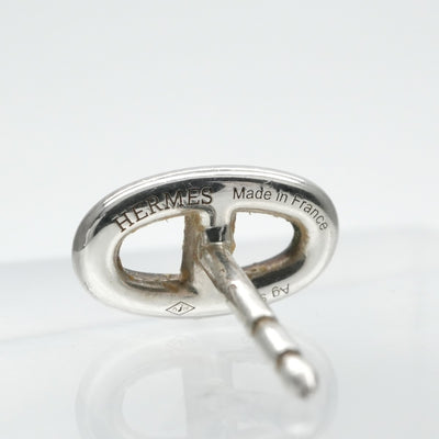 HERMES HERMES Chaine d'Ancre Chaine d'Ancre Earrings 925 Silver