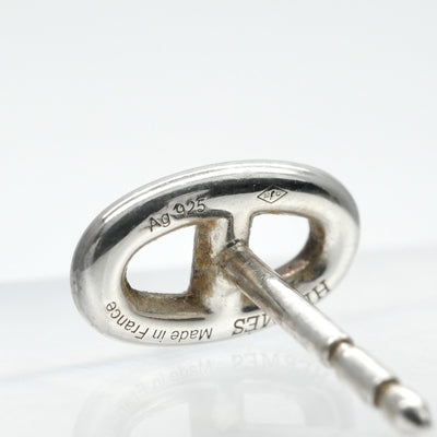 HERMES HERMES Chaine d'Ancre Chaine d'Ancre Earrings 925 Silver