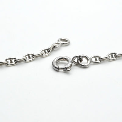 HERMES HERMES Chaine d'Ancre Chaine d'Ancre Necklace Pendant Choker 925 Silver
