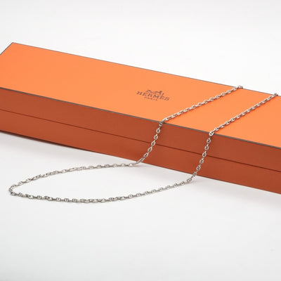 HERMES HERMES Chaine d'Ancre Chaine d'Ancre Necklace Pendant Choker 925 Silver