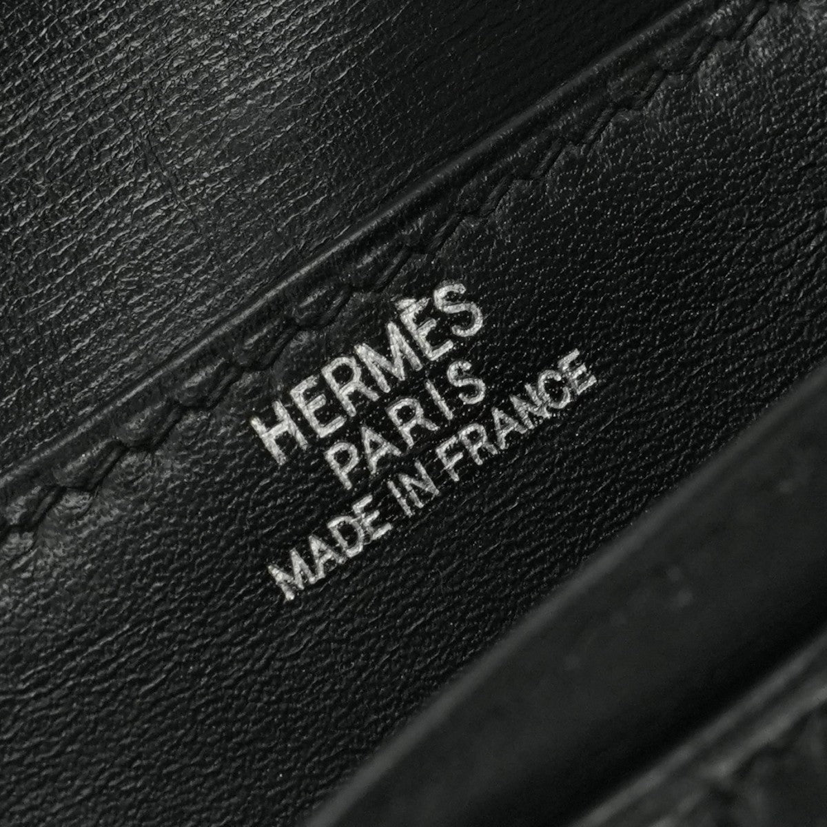 エルメス HERMES ベアンクラシック ベアン クラシック 財布 長財布 ロングウォレット ボックスカーフ ノワール ブラック BLACK 黒 シルバー金具