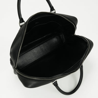 HERMES HERMES Plume dog 38 Plume dog 38 Bag Business Bag Briefcase Togo Noir Black Silver Hardware