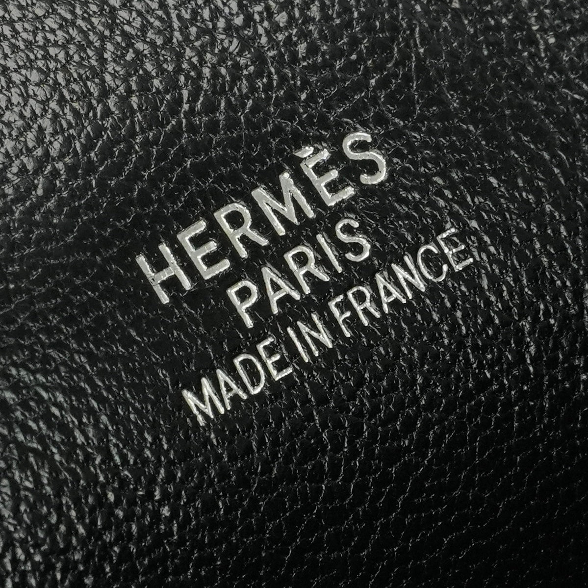 HERMES HERMES Plume dog 38 Plume dog 38 Bag Business Bag Briefcase Togo Noir Black Silver Hardware