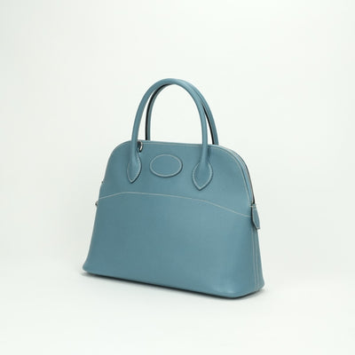 Bolide 31 Bolide 31 Bag Tote Bag Epson Bluejean Blue Blue Silver Fittings Vaugh Epson Bolide Bolide 31