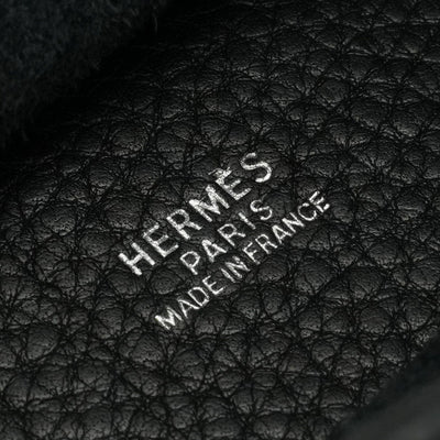 エルメス HERMES ピコタンMM ピコタン MM ピコタン22 バッグ トートバッグ トリヨンクレマンス ノワール ブラック 黒 シルバー金具 ハンドバッグ