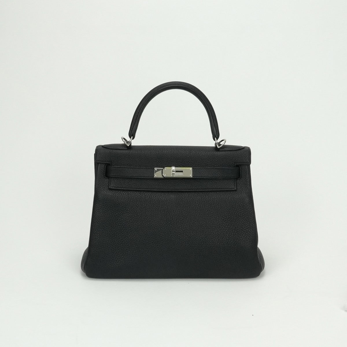 エルメス HERMES ケリー28 ケリー 28 バッグ トートバッグ ショルダーバッグ トゴ ノワール　noir ブラック Black 黒 シルバー金具