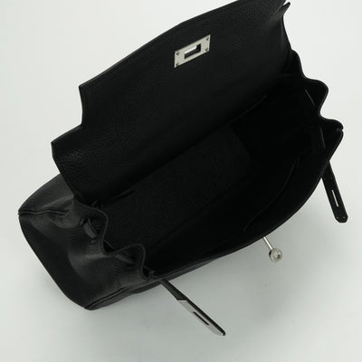エルメス HERMES ケリー28 ケリー 28 バッグ トートバッグ ショルダーバッグ トゴ ノワール　noir ブラック Black 黒 シルバー金具