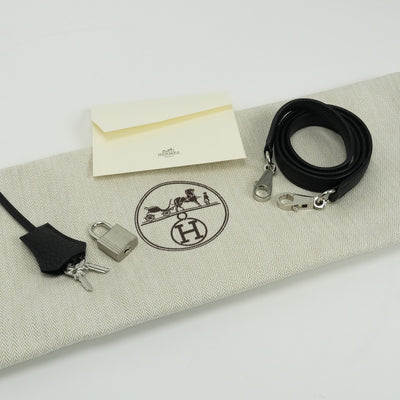 エルメス HERMES ケリー28 ケリー 28 バッグ トートバッグ ショルダーバッグ トゴ ノワール　noir ブラック Black 黒 シルバー金具