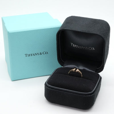 Tiffany & Co. TIFFANY&Co. Diamond Wire Ring T Wire Tiffany & Co. T-ring 750YG yellow gold diamond ring yellow gold