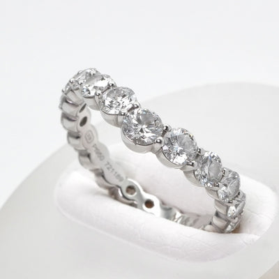 ハリーウィンストン HARRY WINSTON ウィンストン・トゥルーリー・バンドリング ウィンストントゥルーリーバンドリング ダイヤモンド・バンドリング リング 指輪 Pt950 シルバー ダイヤモンド　フルエタニティ　プラチナ