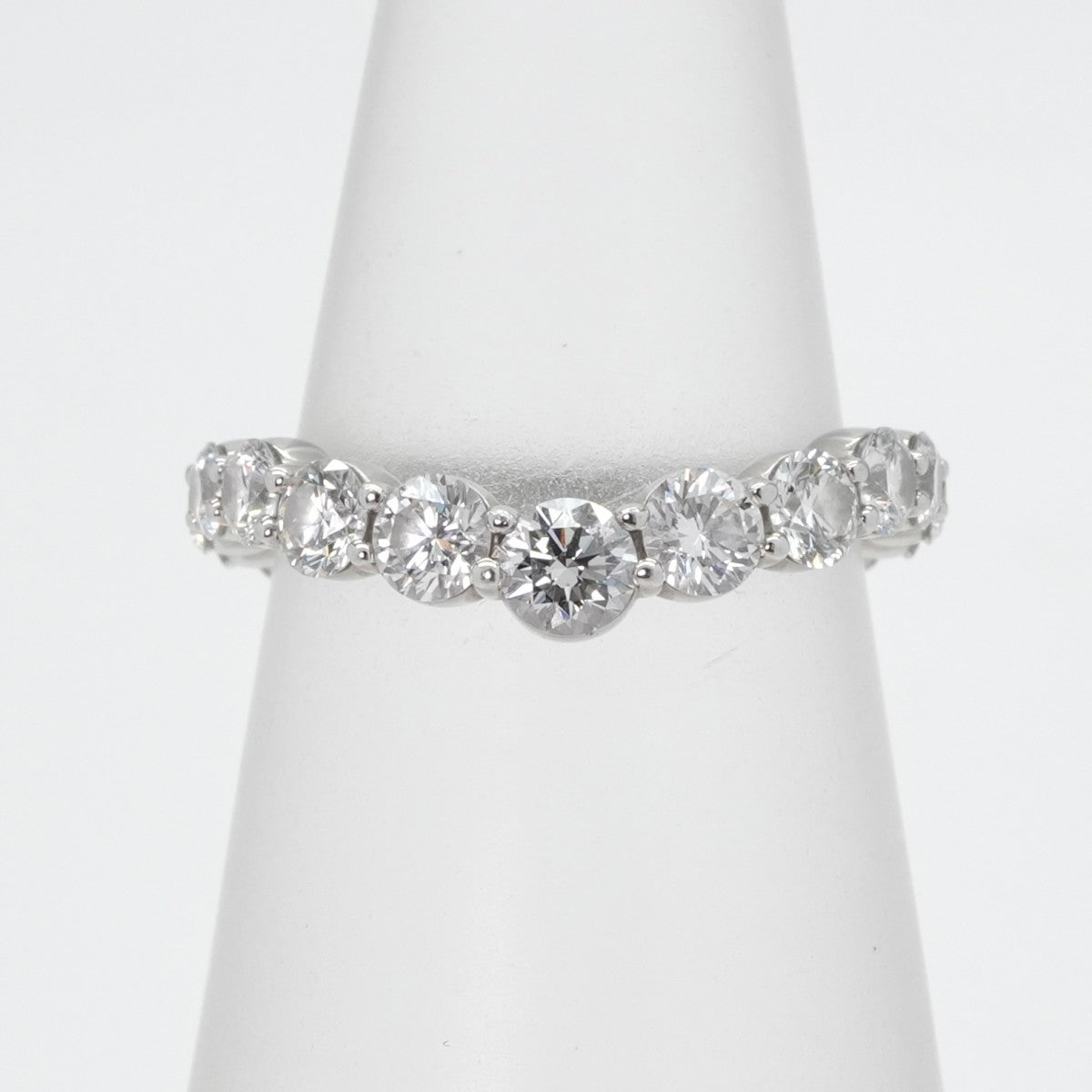 ハリーウィンストン HARRY WINSTON ウィンストン・トゥルーリー・バンドリング ウィンストントゥルーリーバンドリング ダイヤモンド・バンドリング リング 指輪 Pt950 シルバー ダイヤモンド　フルエタニティ　プラチナ