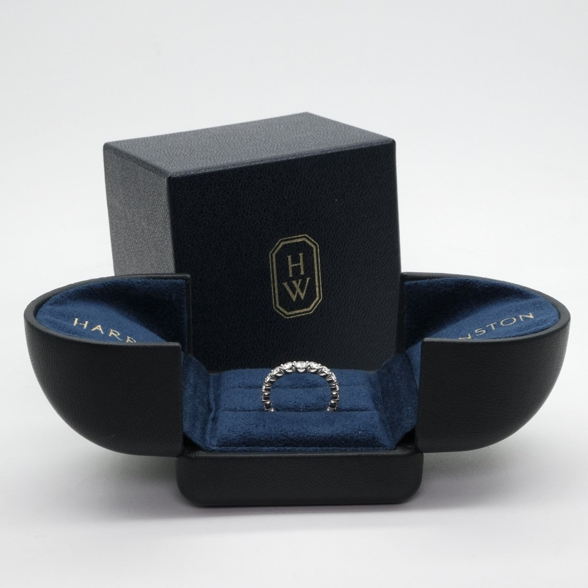 ハリーウィンストン HARRY WINSTON ウィンストン・トゥルーリー・バンドリング ウィンストントゥルーリーバンドリング ダイヤモンド・バンドリング リング 指輪 Pt950 シルバー ダイヤモンド　フルエタニティ　プラチナ