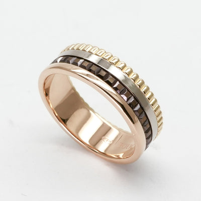 BOUCHERON BOUCHERON Quatre Classic Ring Small Quatre ring Quatre Classic ring 750 yellow gold pink gold white gold brown yellow gold white gold pink gold brown PVD