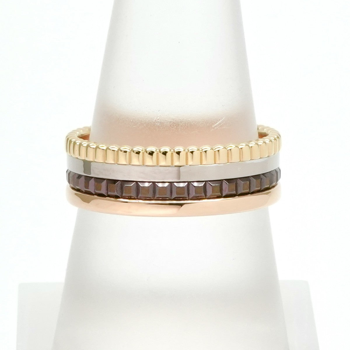 BOUCHERON BOUCHERON Quatre Classic Ring Small Quatre ring Quatre Classic ring 750 yellow gold pink gold white gold brown yellow gold white gold pink gold brown PVD