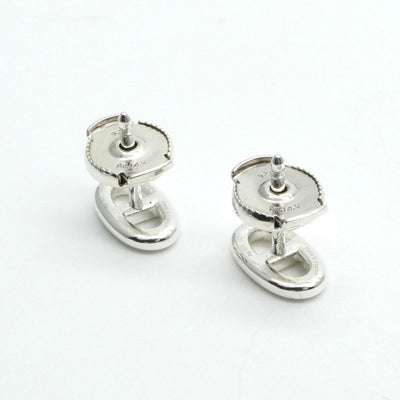 HERMES HERMES Chaine d'Ancre Chaine dunkle earrings earrings 925 silver silver