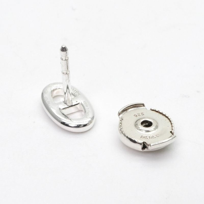 HERMES HERMES Chaine d'Ancre Chaine dunkle earrings earrings 925 silver silver