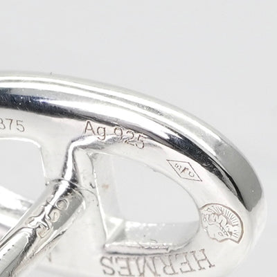 HERMES HERMES Chaine d'Ancre Chaine dunkle earrings earrings 925 silver silver